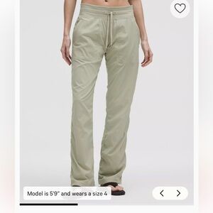 Lululemon Sage Green Dance Studio Midrise Pants